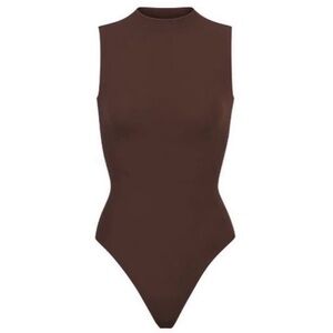 Sleeveless Mock Neck Bodysuit
